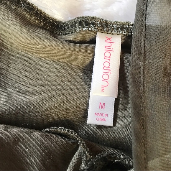 Green Velvet Party Dress - Picture 3 of 5